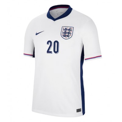 England Jarrod Bowen #20 Hjemmebanetrøje EM 2024 Kortærmet England Jarrod Bowen #20 Hjemmebanetrøje EM 2024 Kortærmet